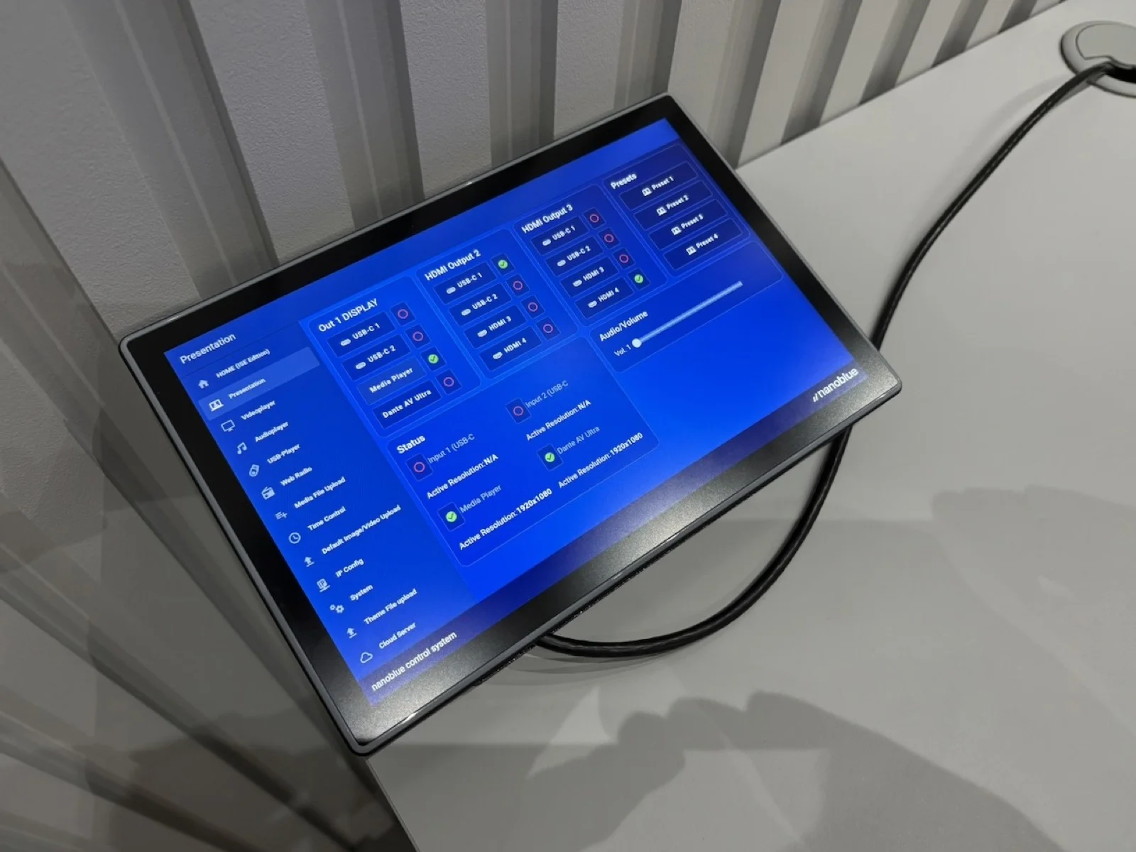 Audinate – Dante Theater, ISE – nanoblue Referenzen (2/3)