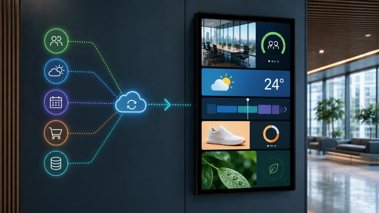 nanoblue Adaptive Signage