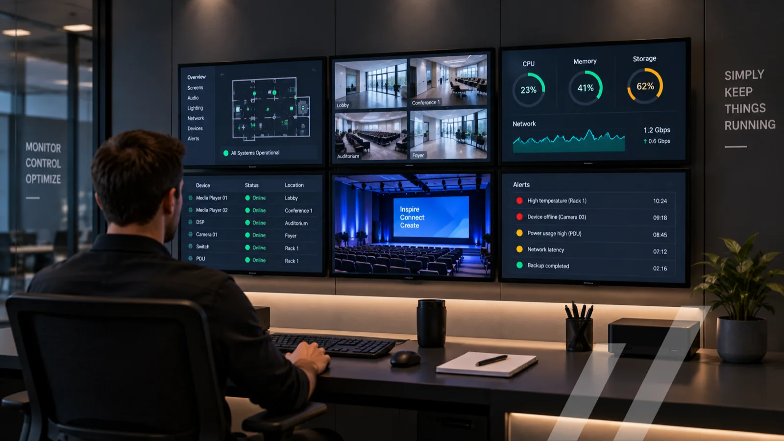 Remote-Monitoring – fertig konfiguriertes nanoblue AV-Paket (Monitoring)