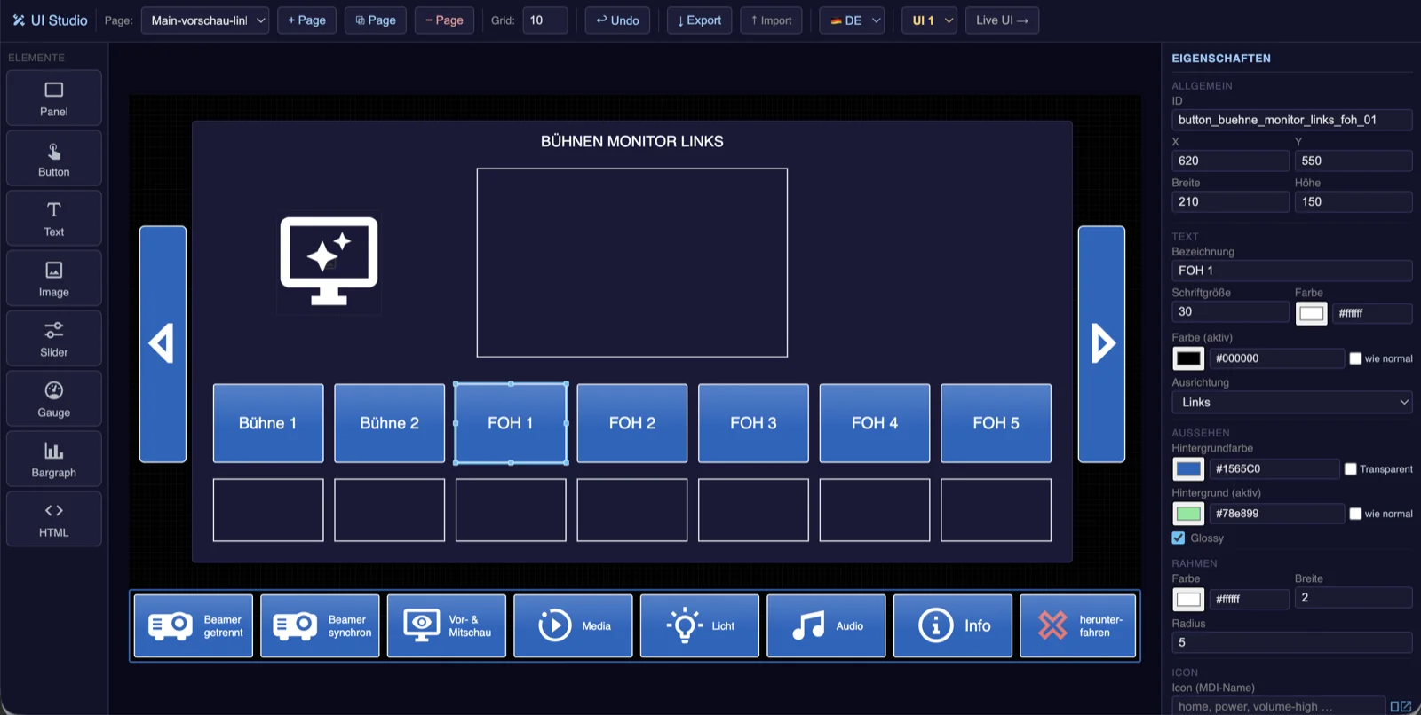 nanoblue UI Studio