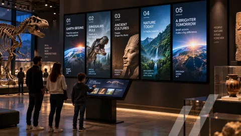 Multi-Display-Rollout – fertig konfiguriertes nanoblue AV-Paket (Digital Signage)
